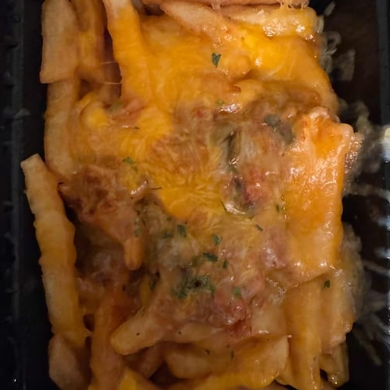 Delicious Cheese Fries Await