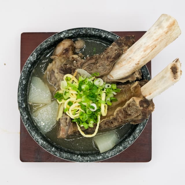 Beef Rib Soup (Lunch).