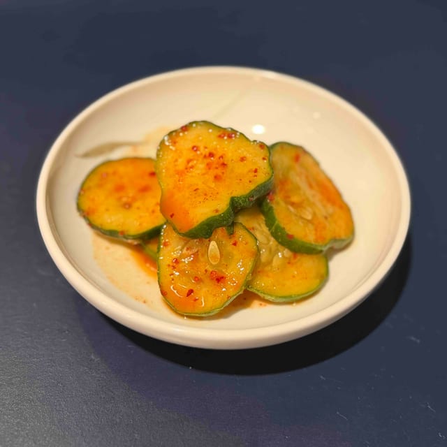 Cucumber Kimchi.