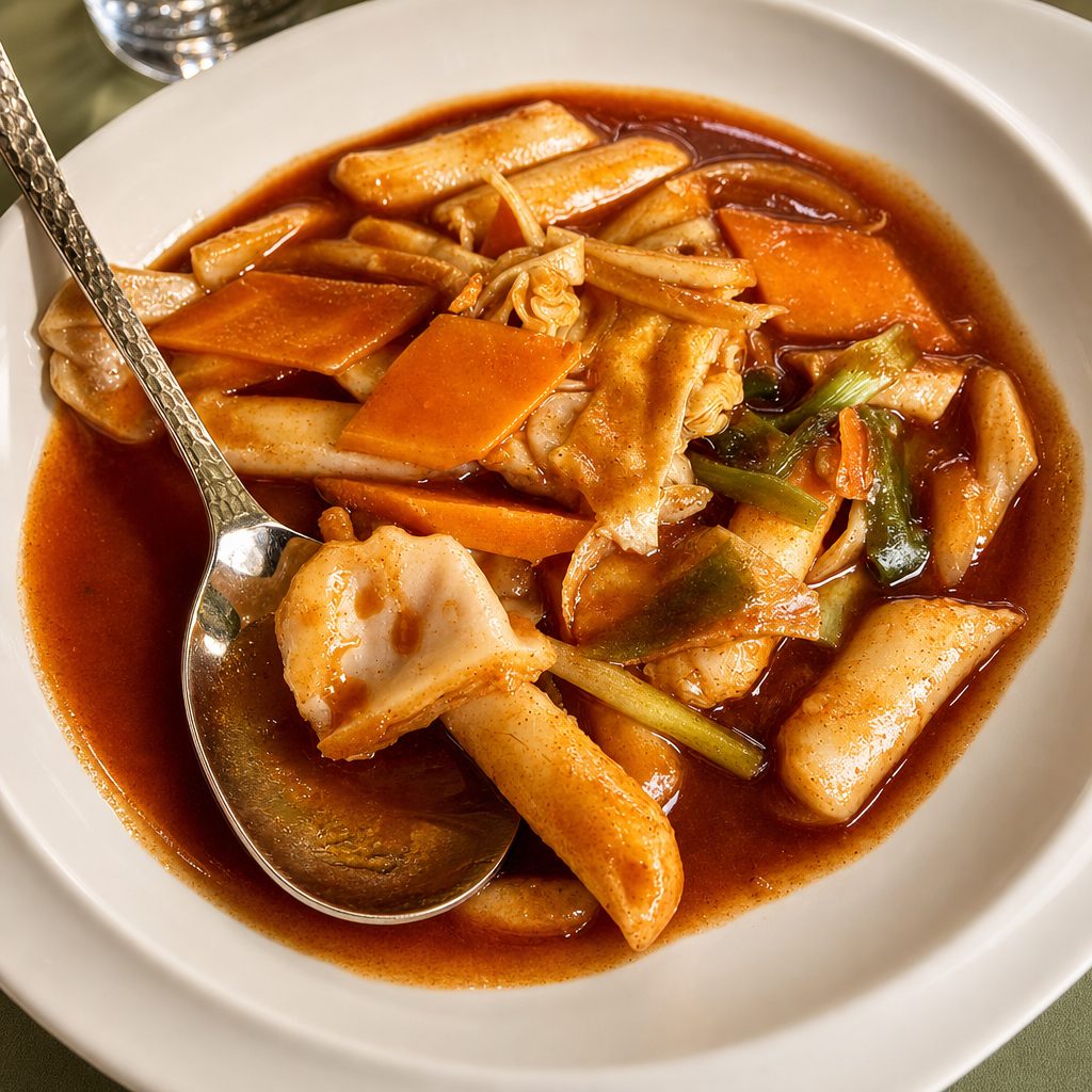 Rice Cake / Tteokbokki - Spicy.