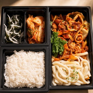 Spicy Squid & Pork Belly / Osam Bulgogi (Dinner)