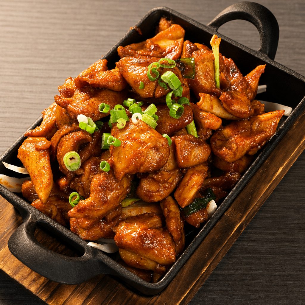 Spicy Chicken Bulgogi.